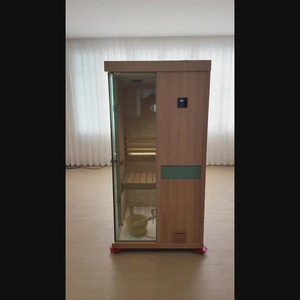 Serenity Indoor Steam Sauna -1 Person | Model 700SH